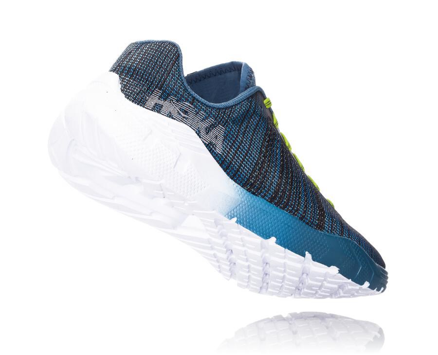 Hoka One One Koşu Ayakkabısı Erkek Lacivert/Beyaz - Evo Rehi - MP6401827